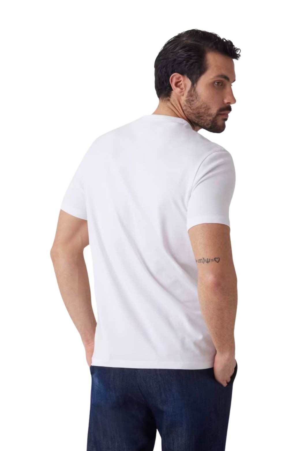 Camiseta Guess Box Tee Blanca
