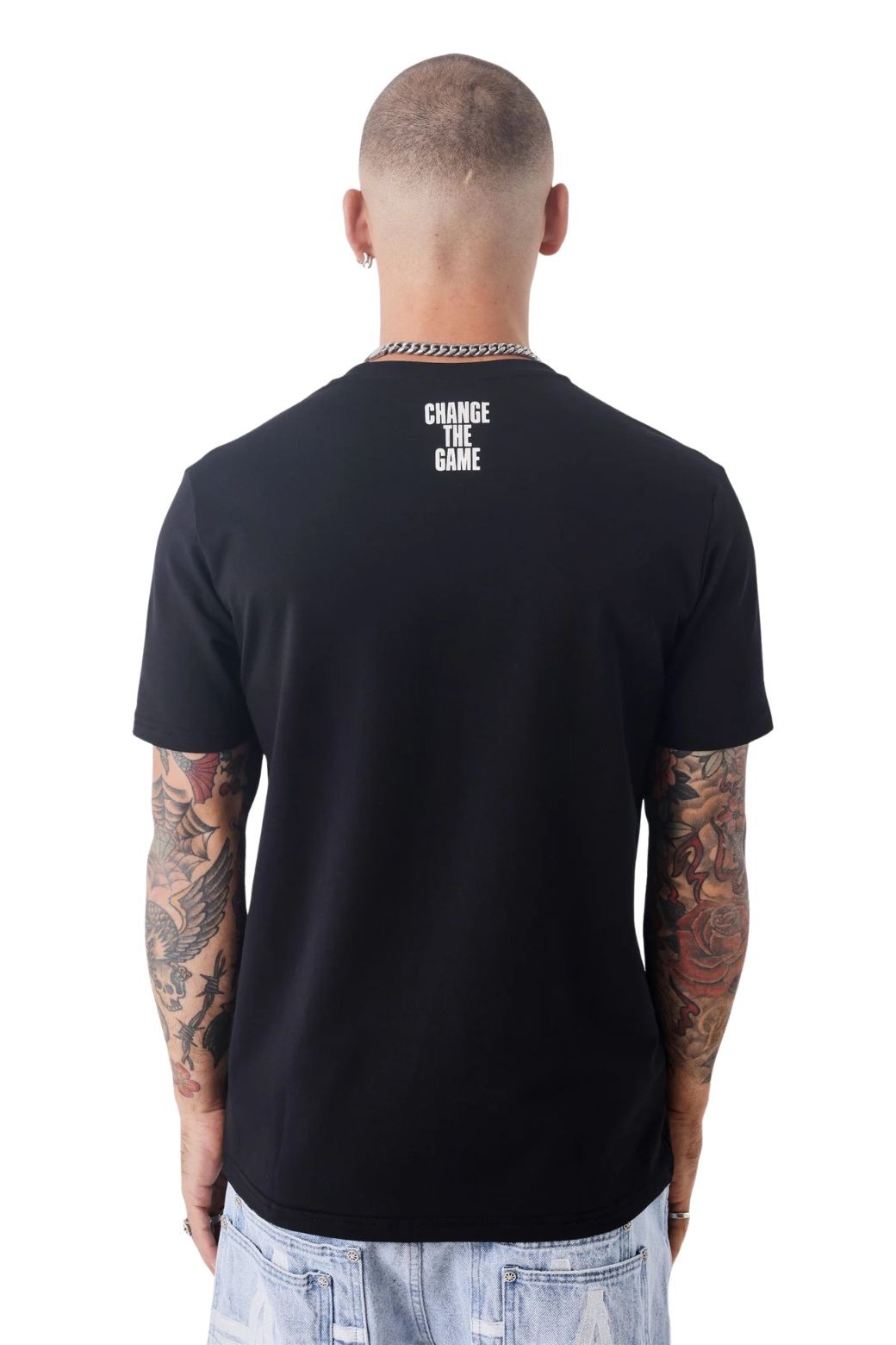 Camiseta Project x Paris Fit Ess Negra