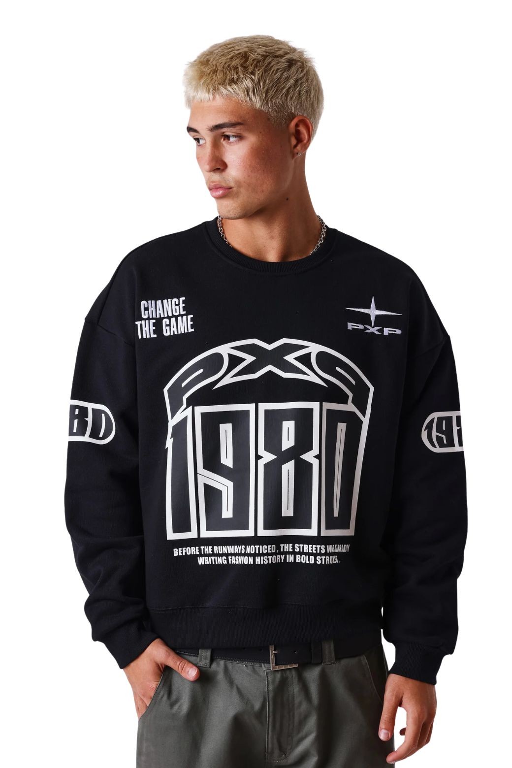 Sudadera Project x Paris Col Rond Usa Negra