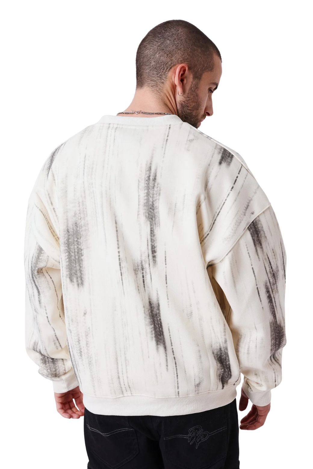 Sudadera Project x Paris Col Rond Slacker Blanca