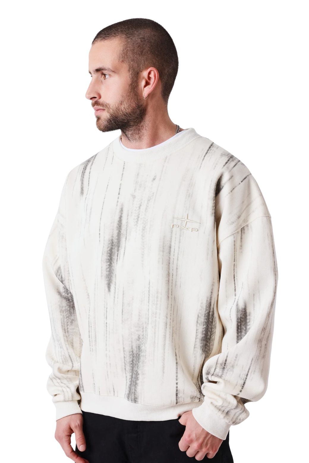 Sudadera Project x Paris Col Rond Slacker Blanca
