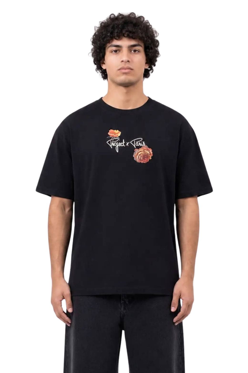 Camiseta Project x Ghotic Roses Negra