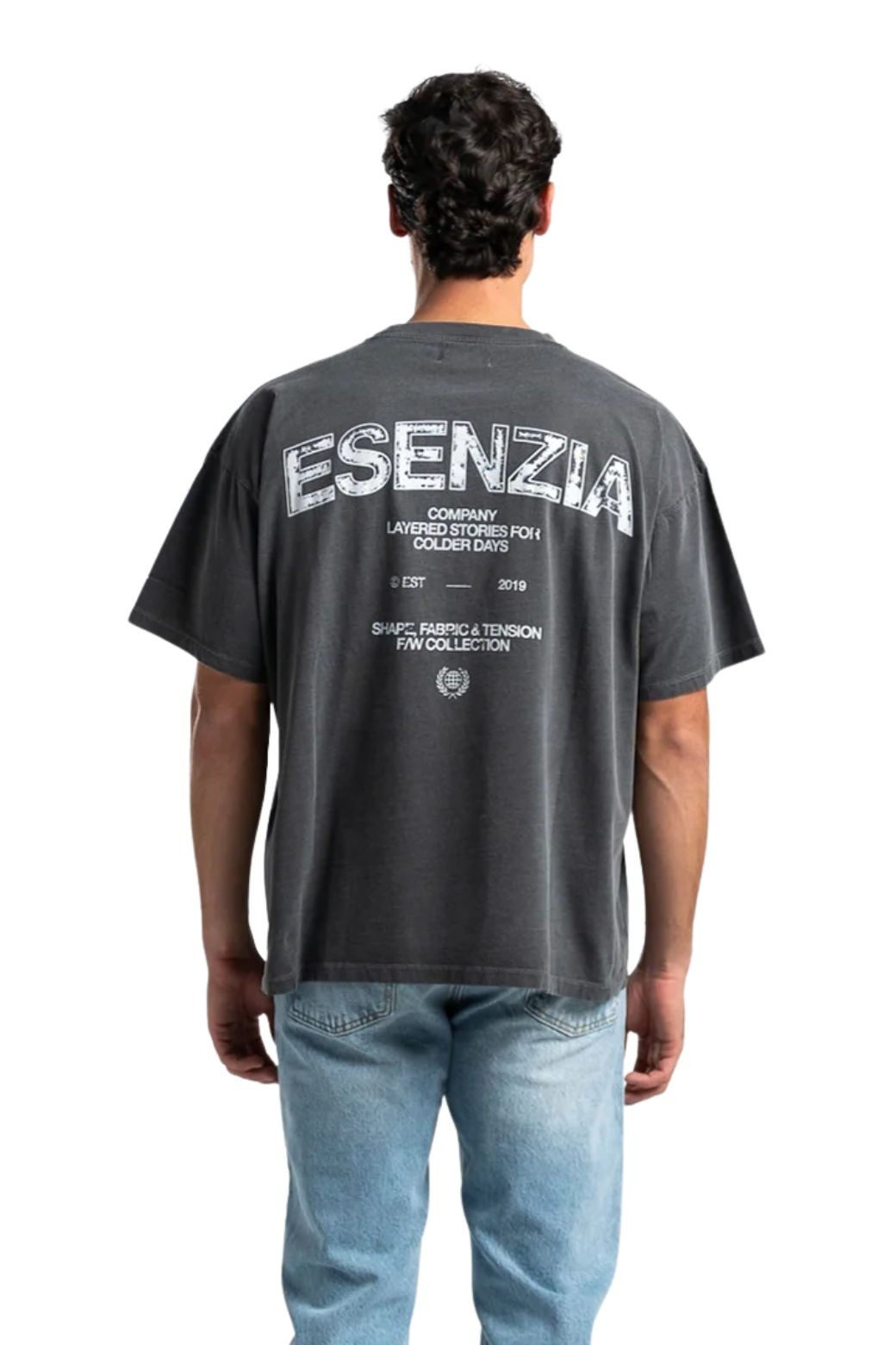 Camiseta Esenzia Fabric Tee Negra