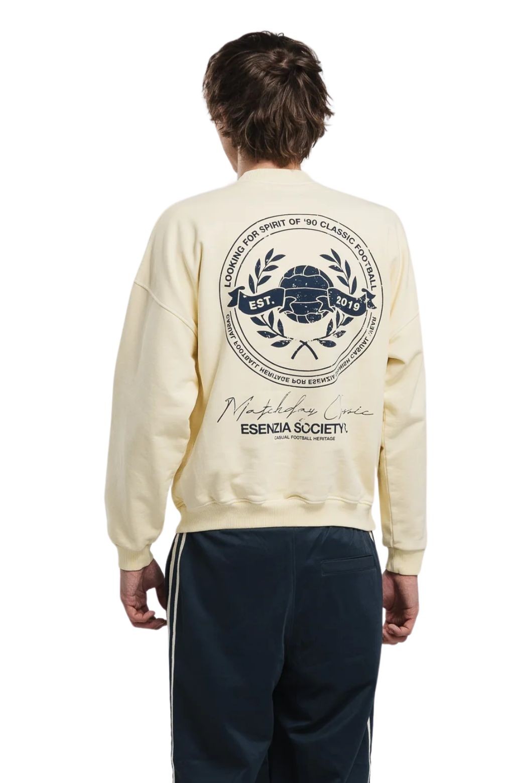 Sudadera Esenzia Lime Matchday Amarilla