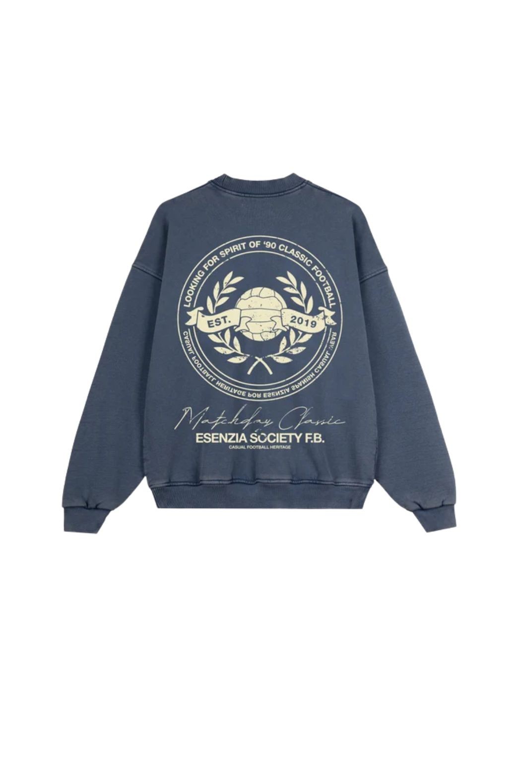 Sudadera Esenzia Marine Matchday Azul