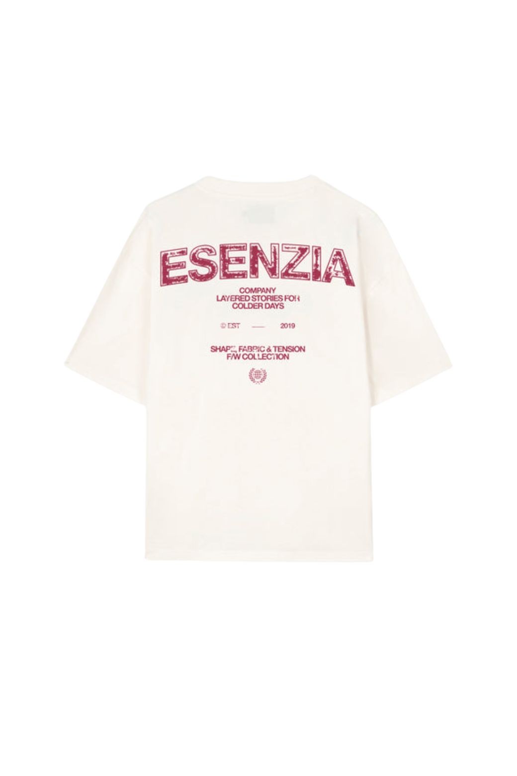 Camiseta Esenzia Pearl Fabric Blanca