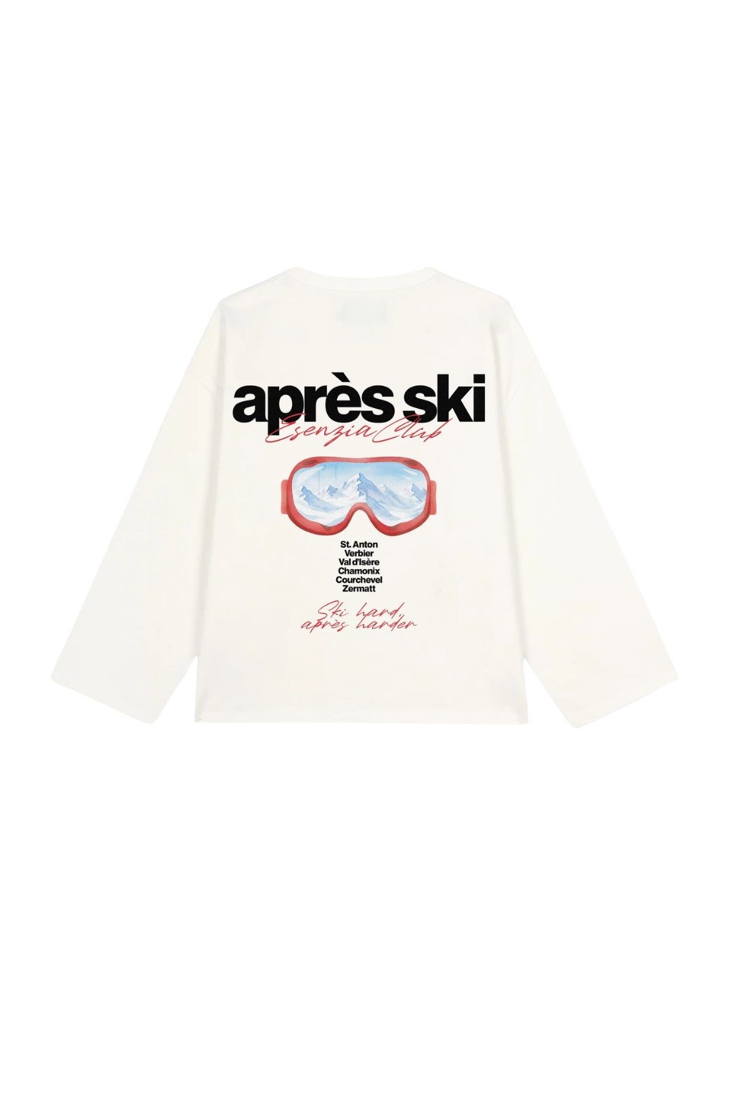 Camiseta Manga larga Esenzia Snow Blanca