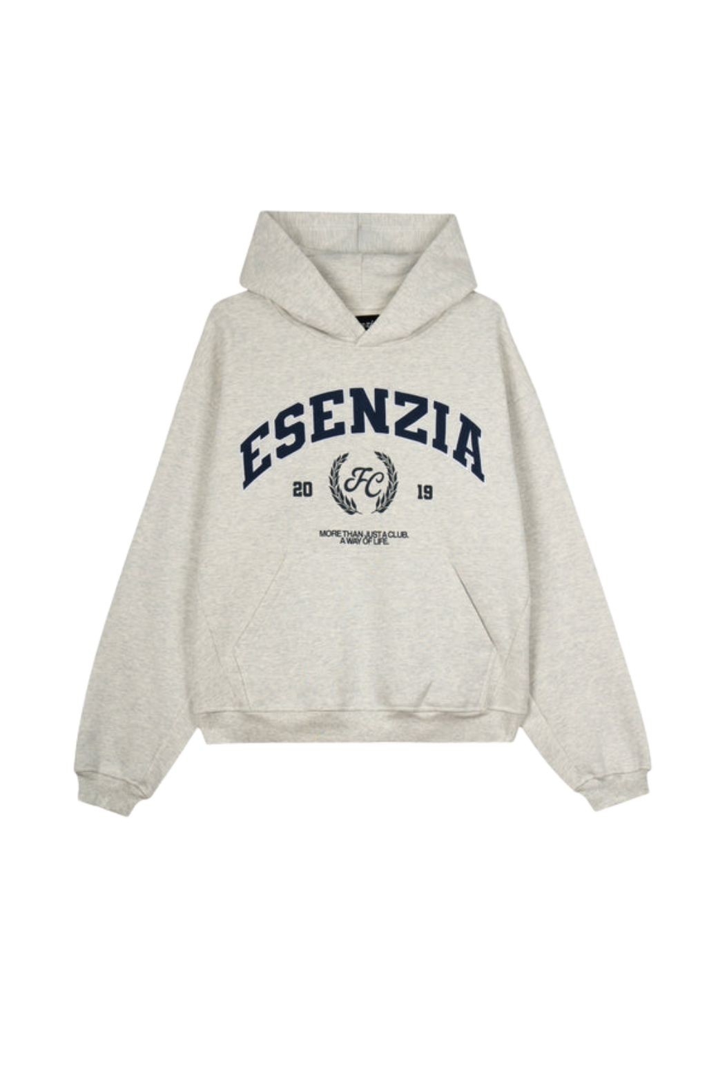 Sudadera Esenzia Laurel Gris
