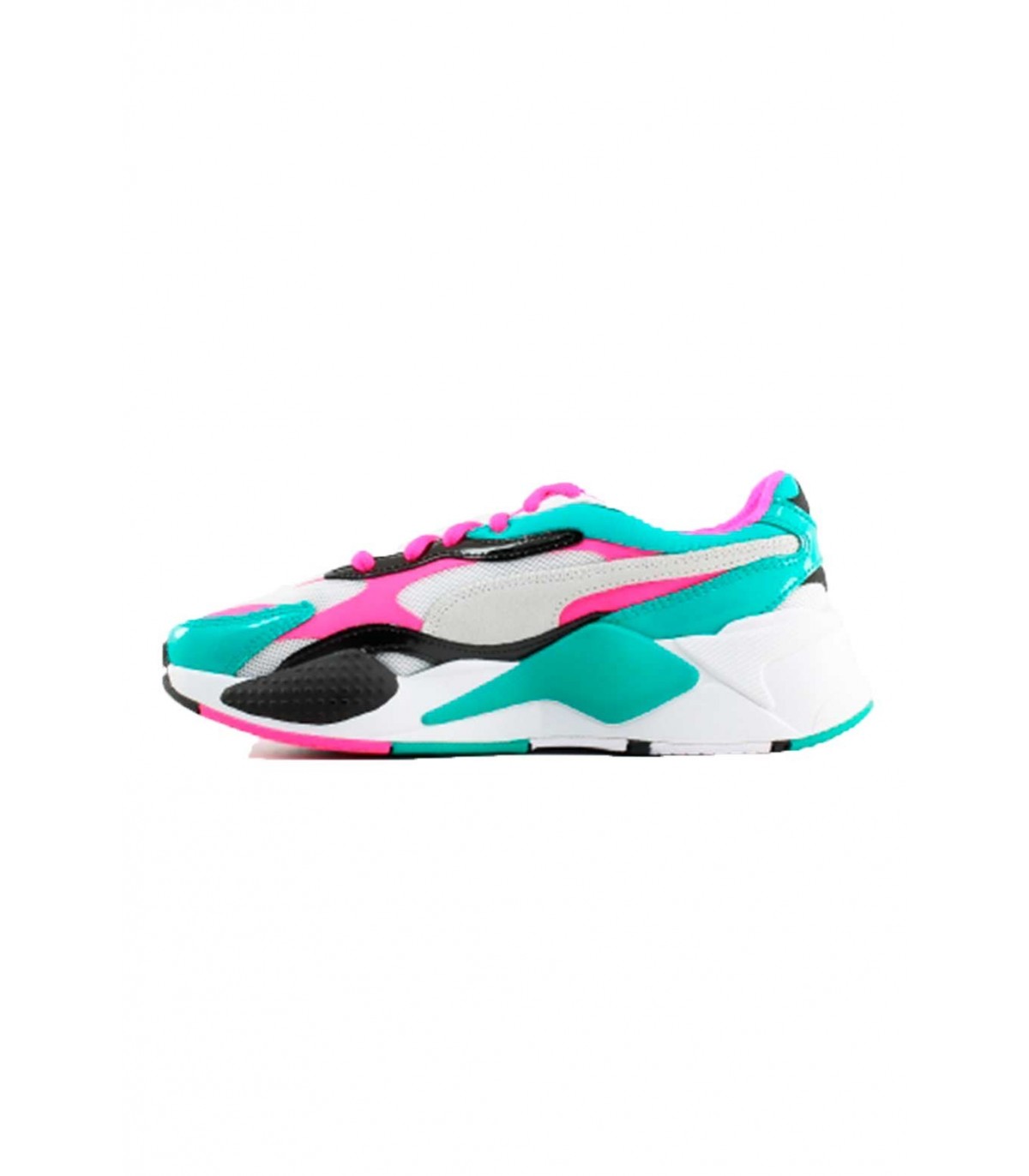 Puma - Zapatillas para mujer Rosa/Verde - RS-X3 Plastic