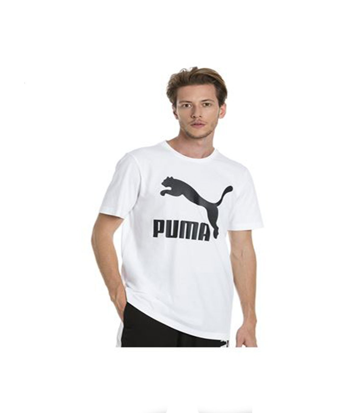 Camiseta Puma Classics – Blanca