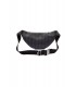 Riñonera Lacoste The Blend en lona monograma Negro